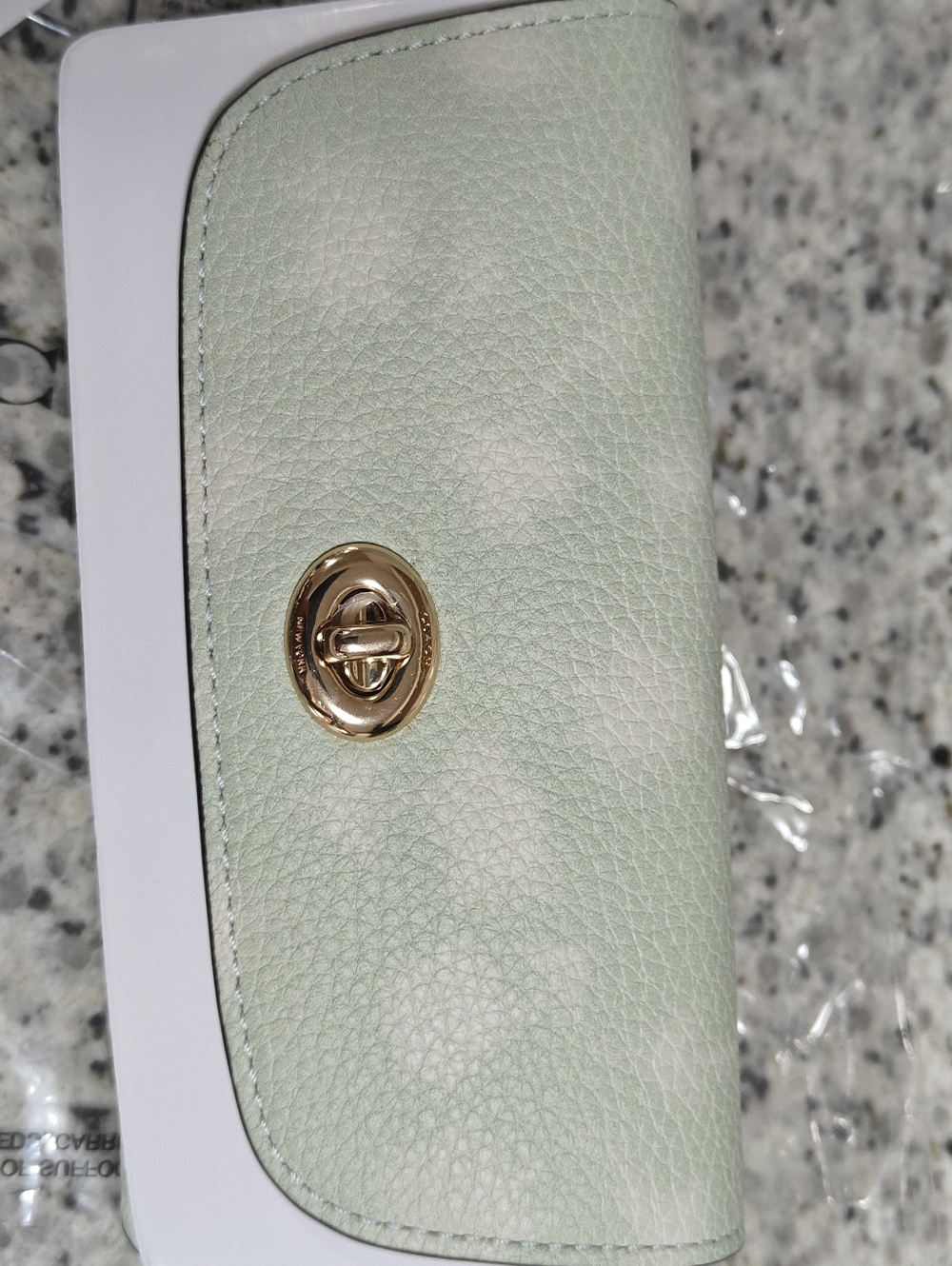 Coach Sunglasses Case With Floral Print (Gold, green) - Picture 8 of 8